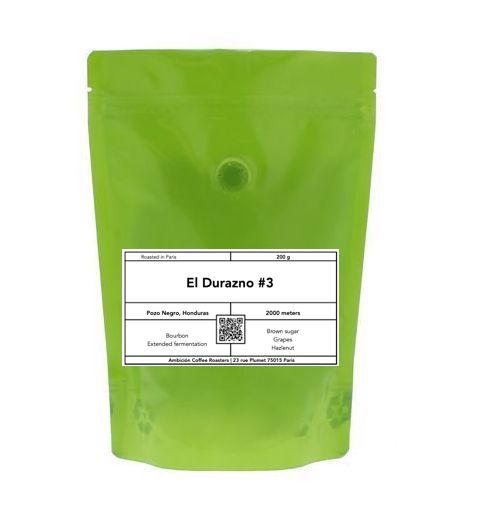 El Durazno #3 - Coffee grains Honduras 200g